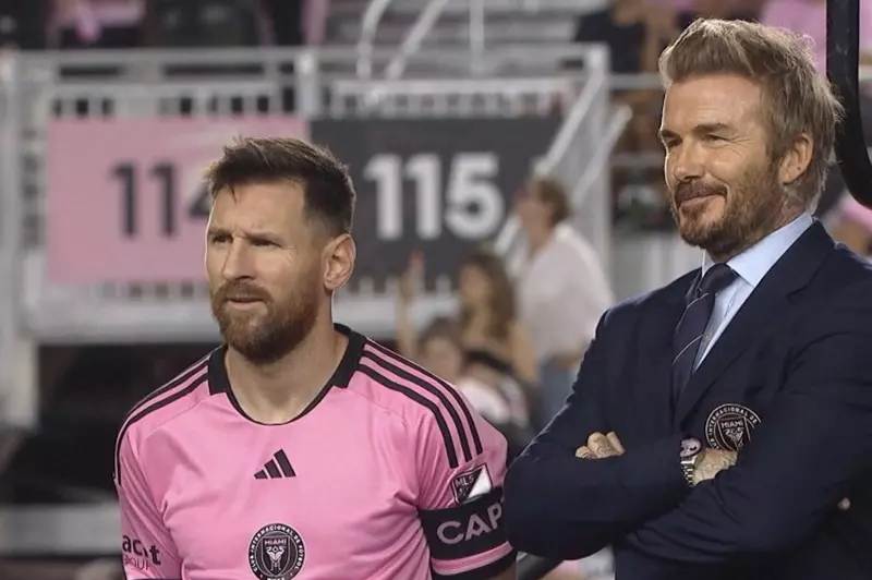 أول تعليق من بيكهام بعد تجديد عقد ميسي